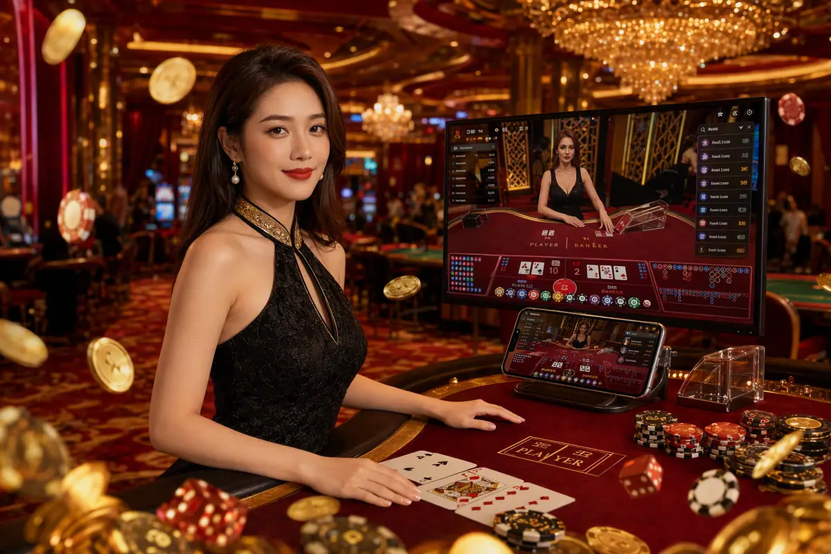 kpz999 Live Dealer Baccarat ကာစီနို